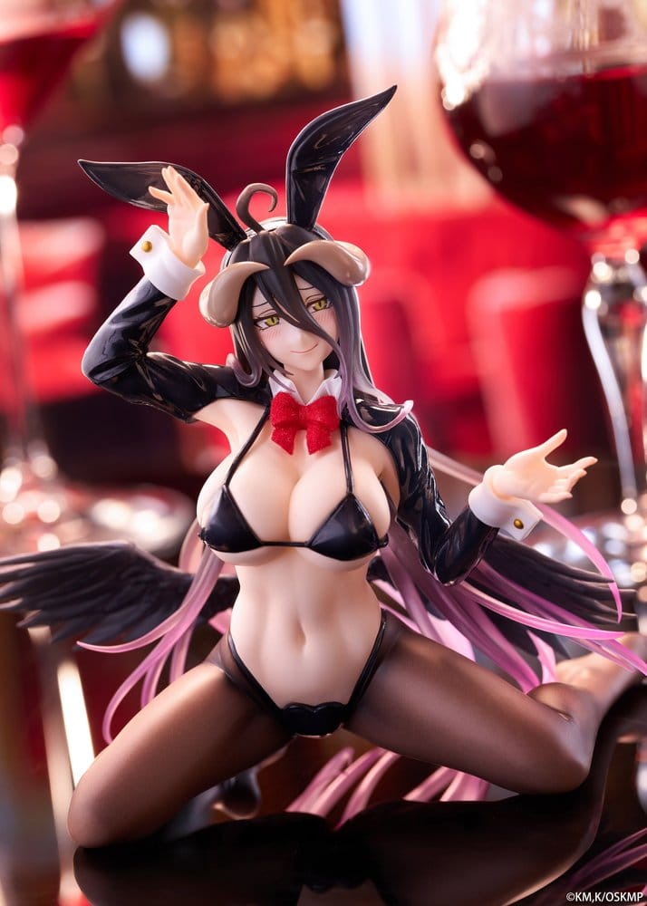 Overlord Figura PVC Moflock Albedo (Reverse Bunny Suit Ver.) 13 cm