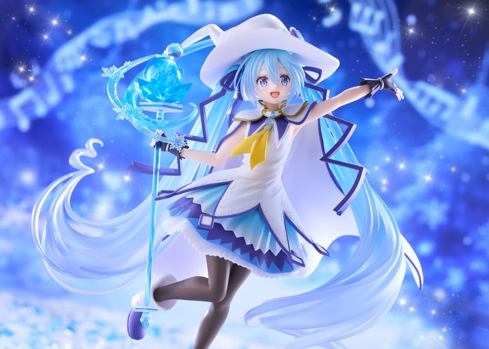 Hatsune Miku Figura PVC AMP+ Snow Miku All Stars 2014 Ver. 25 cm