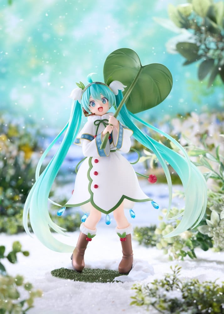 Hatsune Miku Figura PVC AMP+ Snow Miku All Stars 2015 Ver. 22 cm