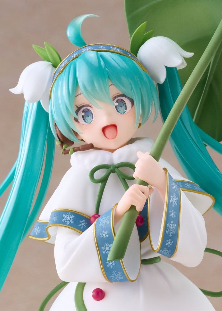 Hatsune Miku Figura PVC AMP+ Snow Miku All Stars 2015 Ver. 22 cm
