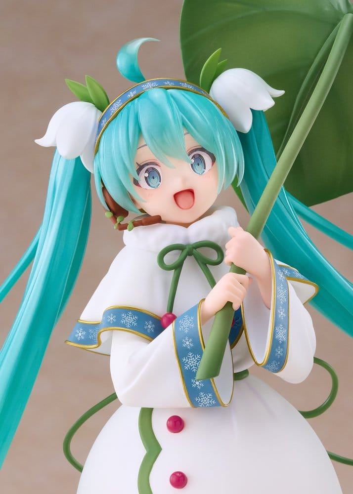 Hatsune Miku Figura PVC AMP+ Snow Miku All Stars 2015 Ver. 22 cm