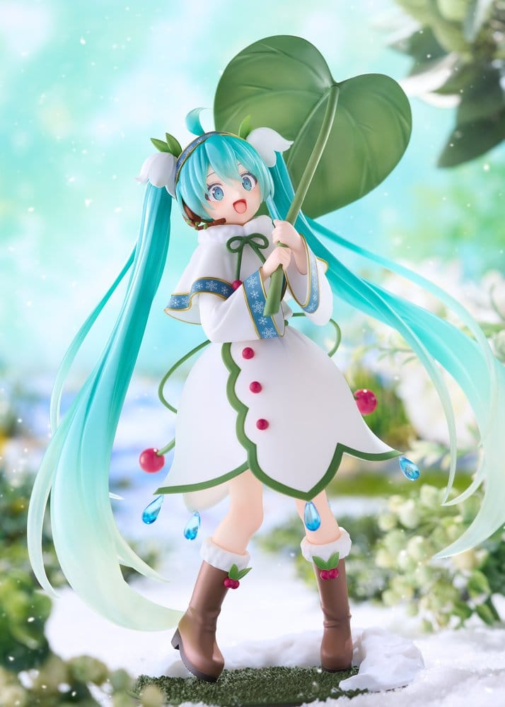 Hatsune Miku Figura PVC AMP+ Snow Miku All Stars 2015 Ver. 22 cm