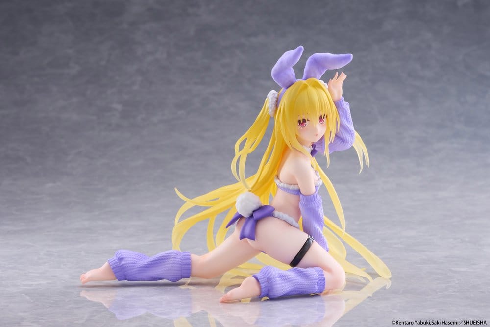 To Love-Ru Darkness Figura PVC MOFLOCK Golden Darkness (Fluffy Bunny Ver.) 13 cm Frikytopia