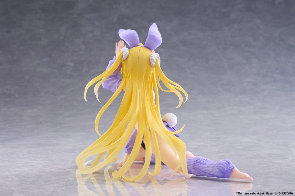 To Love-Ru Darkness Figura PVC MOFLOCK Golden Darkness (Fluffy Bunny Ver.) 13 cm
