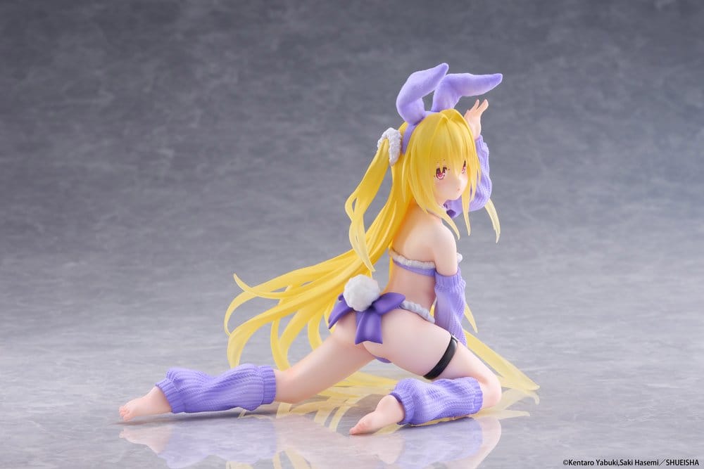 To Love-Ru Darkness Figura PVC MOFLOCK Golden Darkness (Fluffy Bunny Ver.) 13 cm