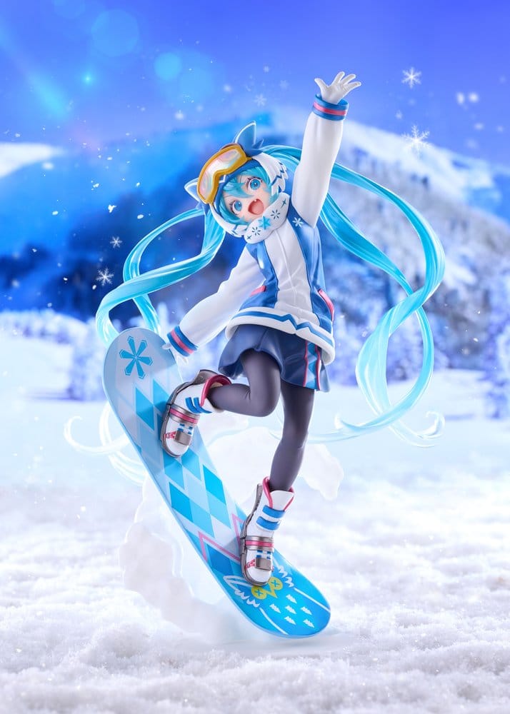 Hatsune Miku Figura PVC AMP+ Snow Miku All Stars 2016 Ver. 23 cm