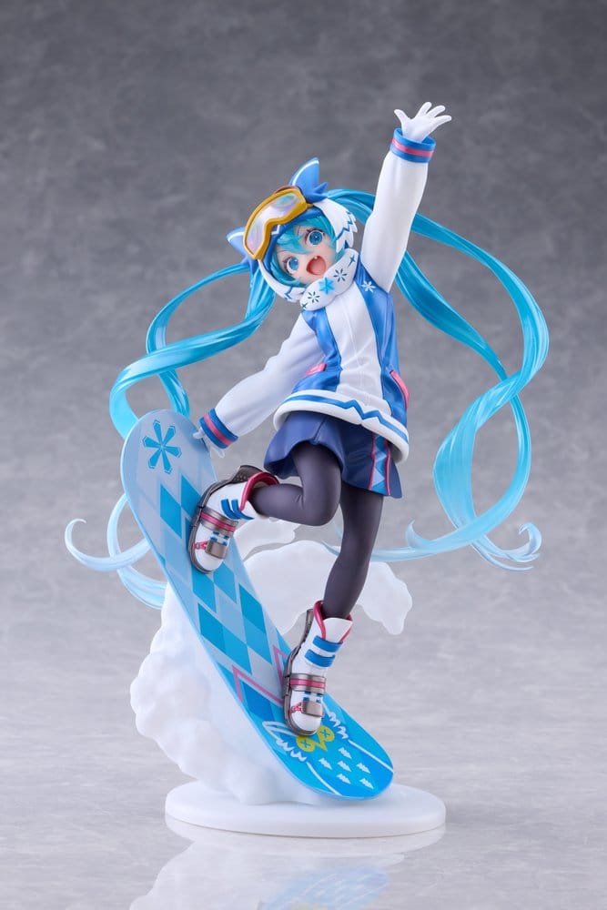 Hatsune Miku Figura PVC AMP+ Snow Miku All Stars 2016 Ver. 23 cm