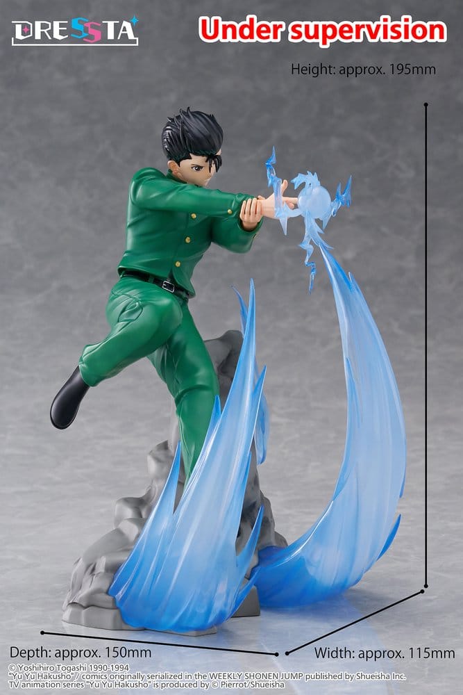 Yu Yu Hakusho Figura PVC Dressta Yusuke Urameshi 18 cm