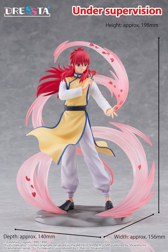 Yu Yu Hakusho Figura PVC Dressta Kurama 18 cm