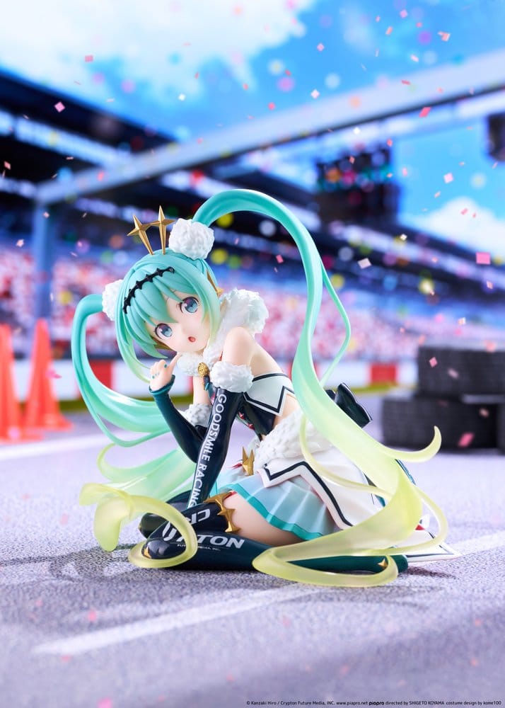 Hatsune Miku Figura PVC Taito Kuji Racing Miku 2018 Ver. Round 8 13 cm