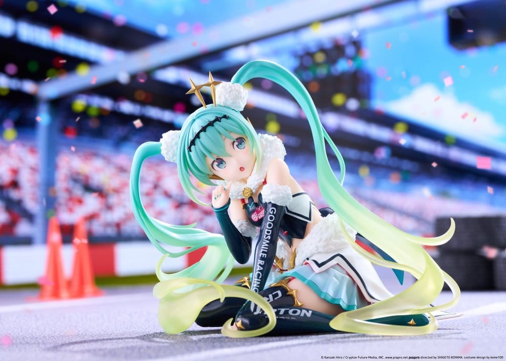Hatsune Miku Figura PVC Taito Kuji Racing Miku 2018 Ver. Round 8 13 cm