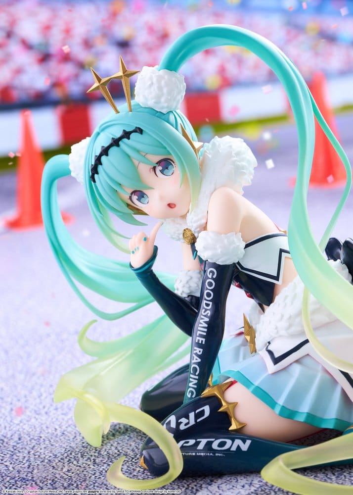 Hatsune Miku Figura PVC Taito Kuji Racing Miku 2018 Ver. Round 8 13 cm