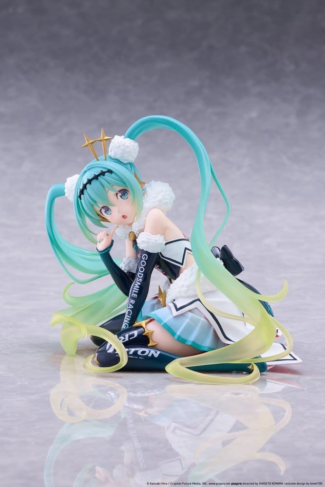 Hatsune Miku Figura PVC Taito Kuji Racing Miku 2018 Ver. Round 8 13 cm