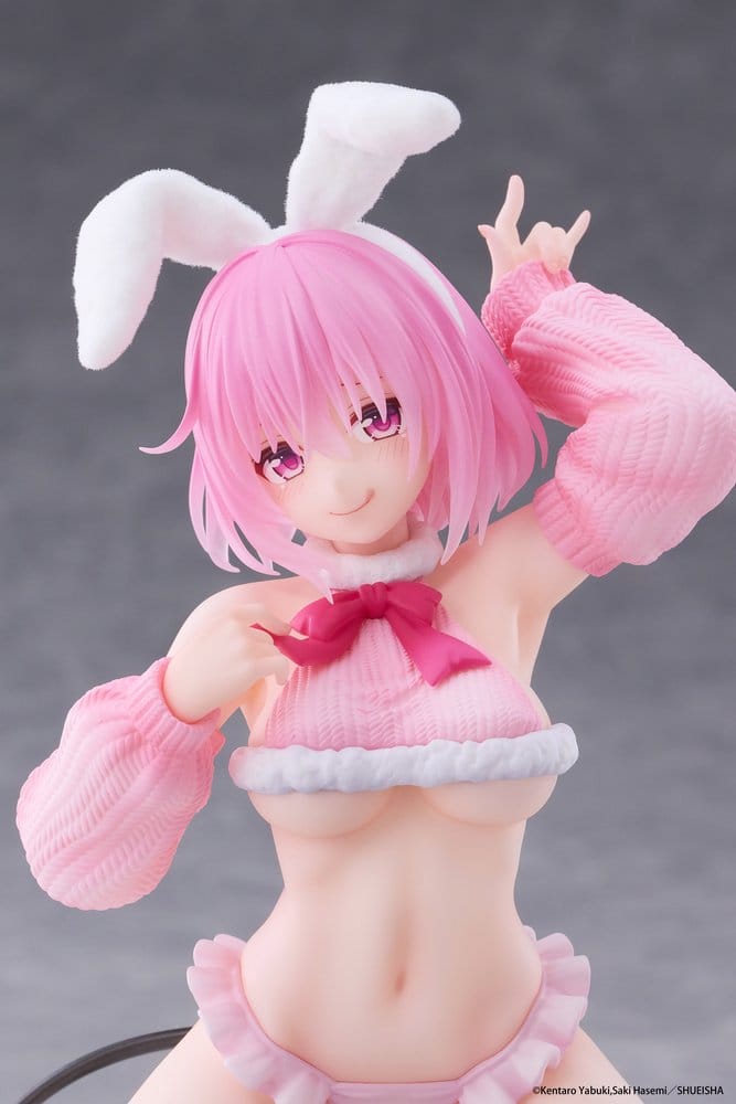 To Love-Ru Darkness Figura PVC MOFLOCK Momo (Fluffy Bunny Ver.) 13 cm