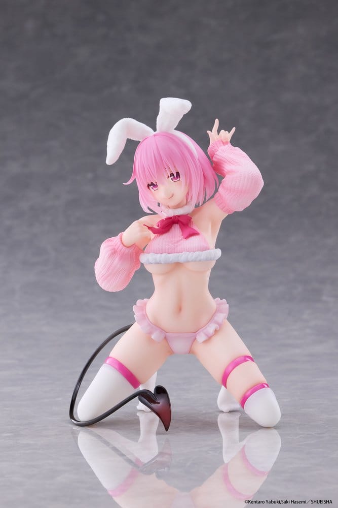 To Love-Ru Darkness Figura PVC MOFLOCK Momo (Fluffy Bunny Ver.) 13 cm
