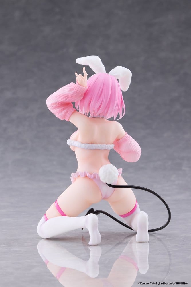 To Love-Ru Darkness Figura PVC MOFLOCK Momo (Fluffy Bunny Ver.) 13 cm
