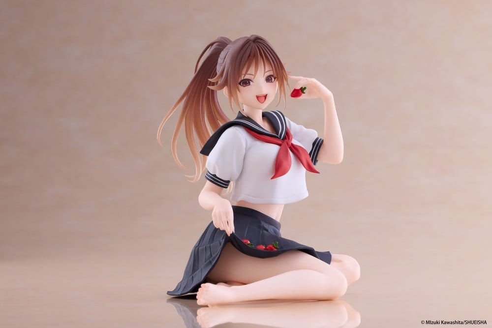 Strawberry 100% Figura PVC Desktop Cute Satsuki Kitaoji (School uniform Ver.) 18 cm