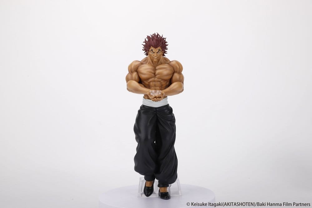 Baki the Grappler Figura PVC 28Fig Yujiro Hanma (Imaginary Meal Ver.) 28 cm