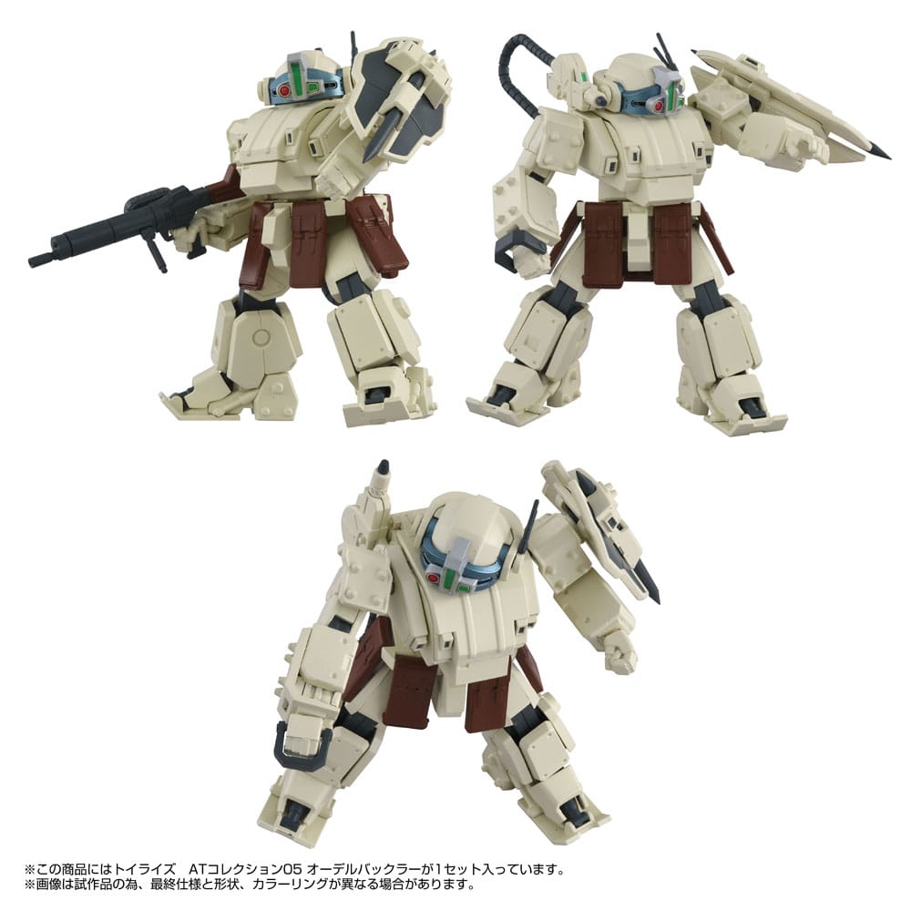 Armored Trooper Votoms Figura Toyrise 1/48 AT Collection 05 Odel Buckler 10 cm