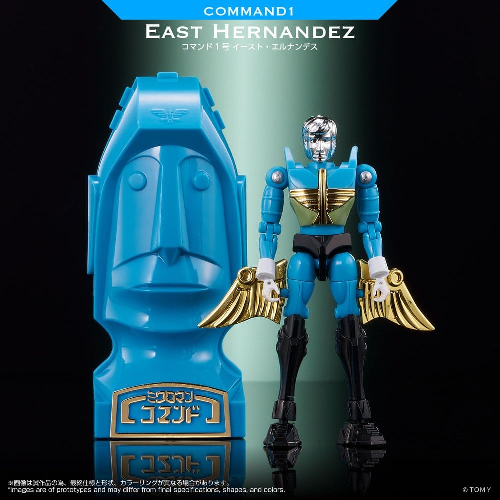 Microman Legacy Soul Figura Command 1 East Hernandez