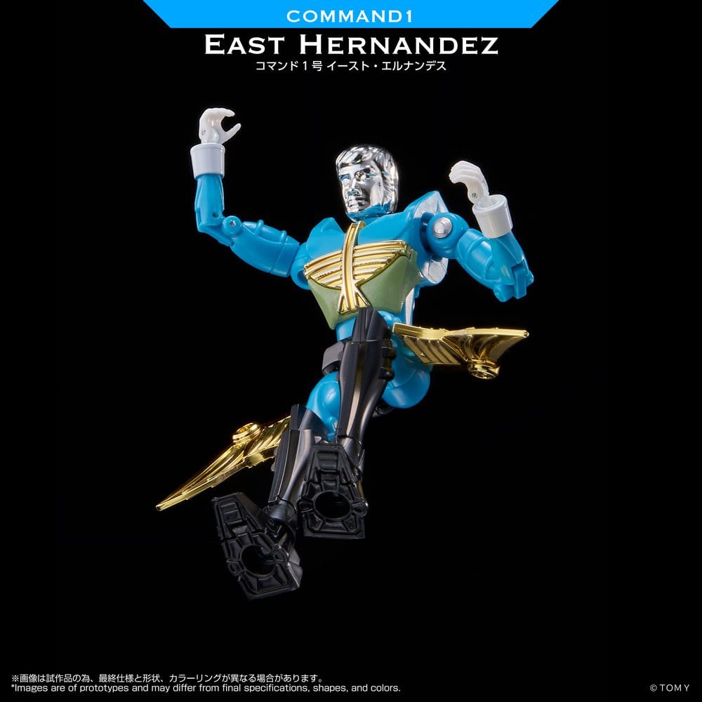 Microman Legacy Soul Figura Command 1 East Hernandez