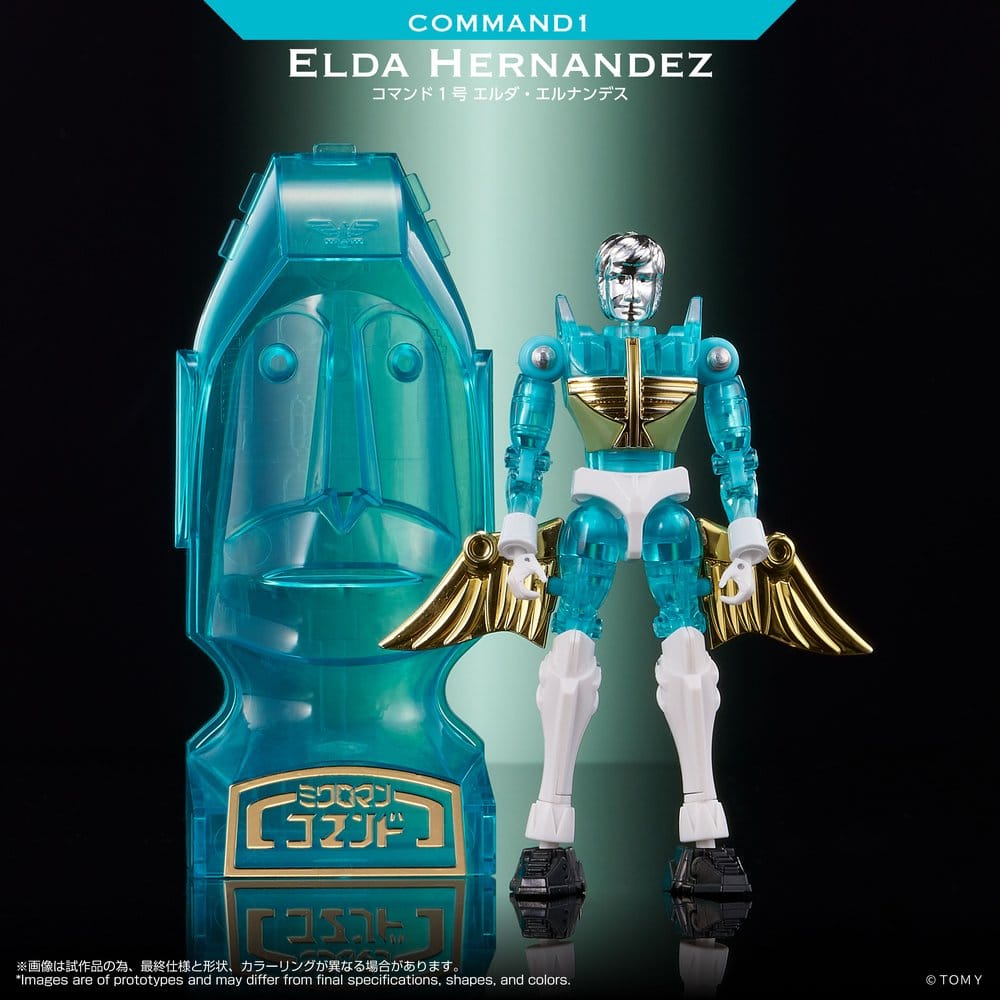 Microman Legacy Soul Figura Command 1 Elda Hernandez