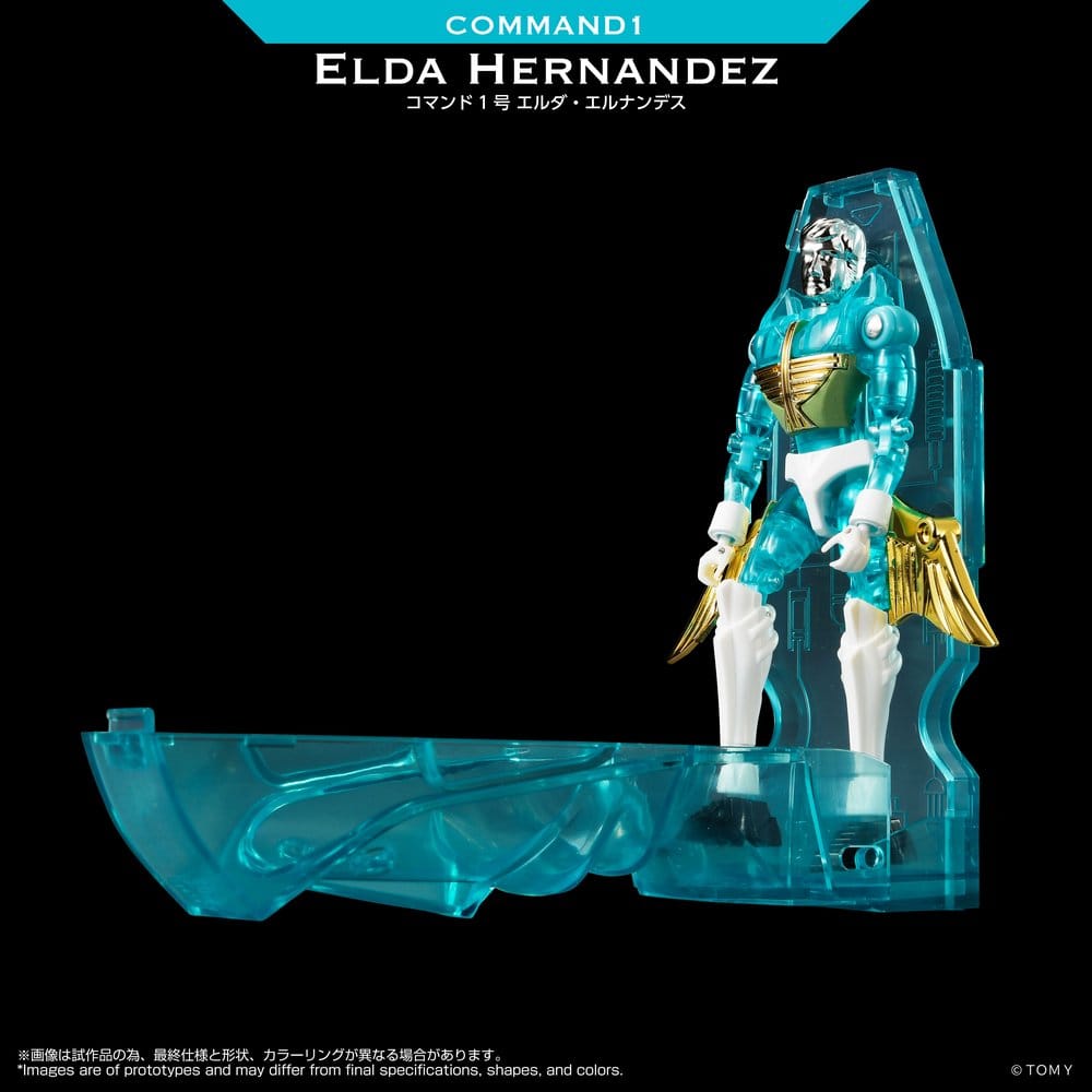 Microman Legacy Soul Figura Command 1 Elda Hernandez