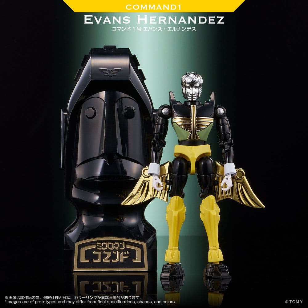 Microman Legacy Soul Figura Command 1 Evans Hernandez