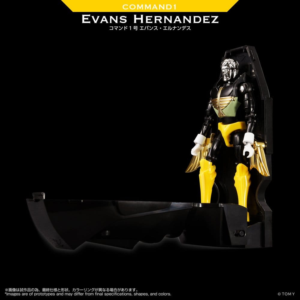 Microman Legacy Soul Figura Command 1 Evans Hernandez