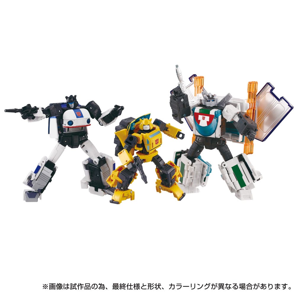 Transformers Dramatic Capture Series Pack de 3 Figuras Cybertron Chase