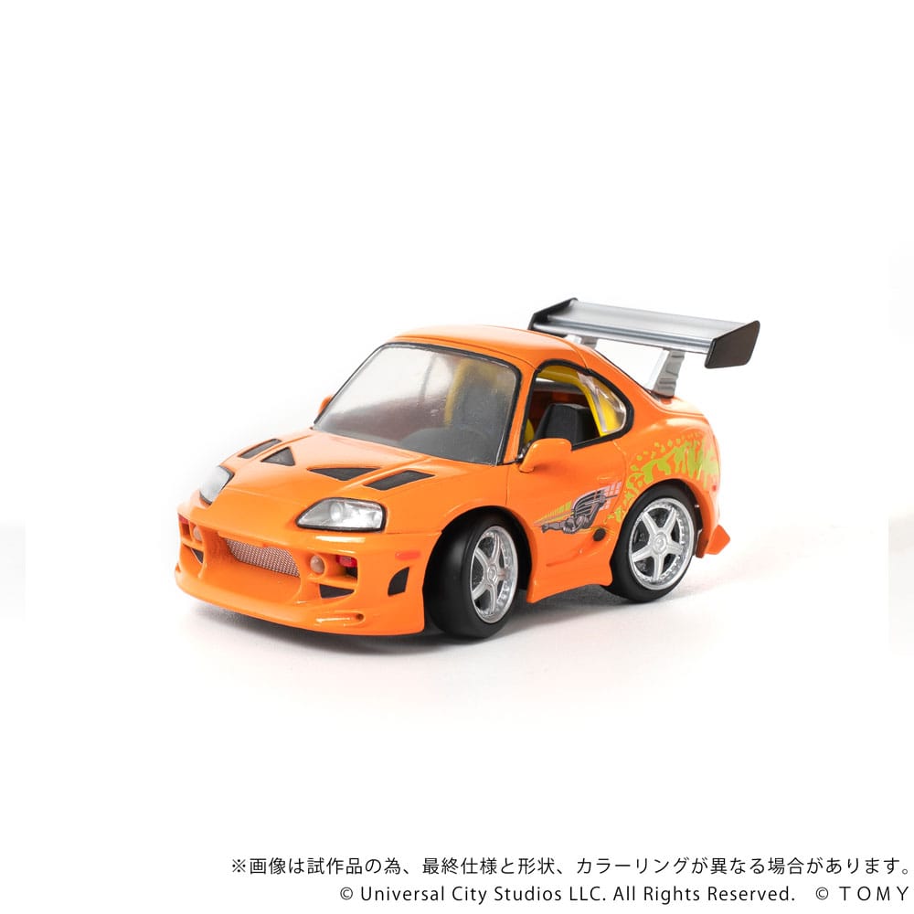 Fast & Furious vehículo con minifigura Q-Village Toyota Supra JZA80 9 cm