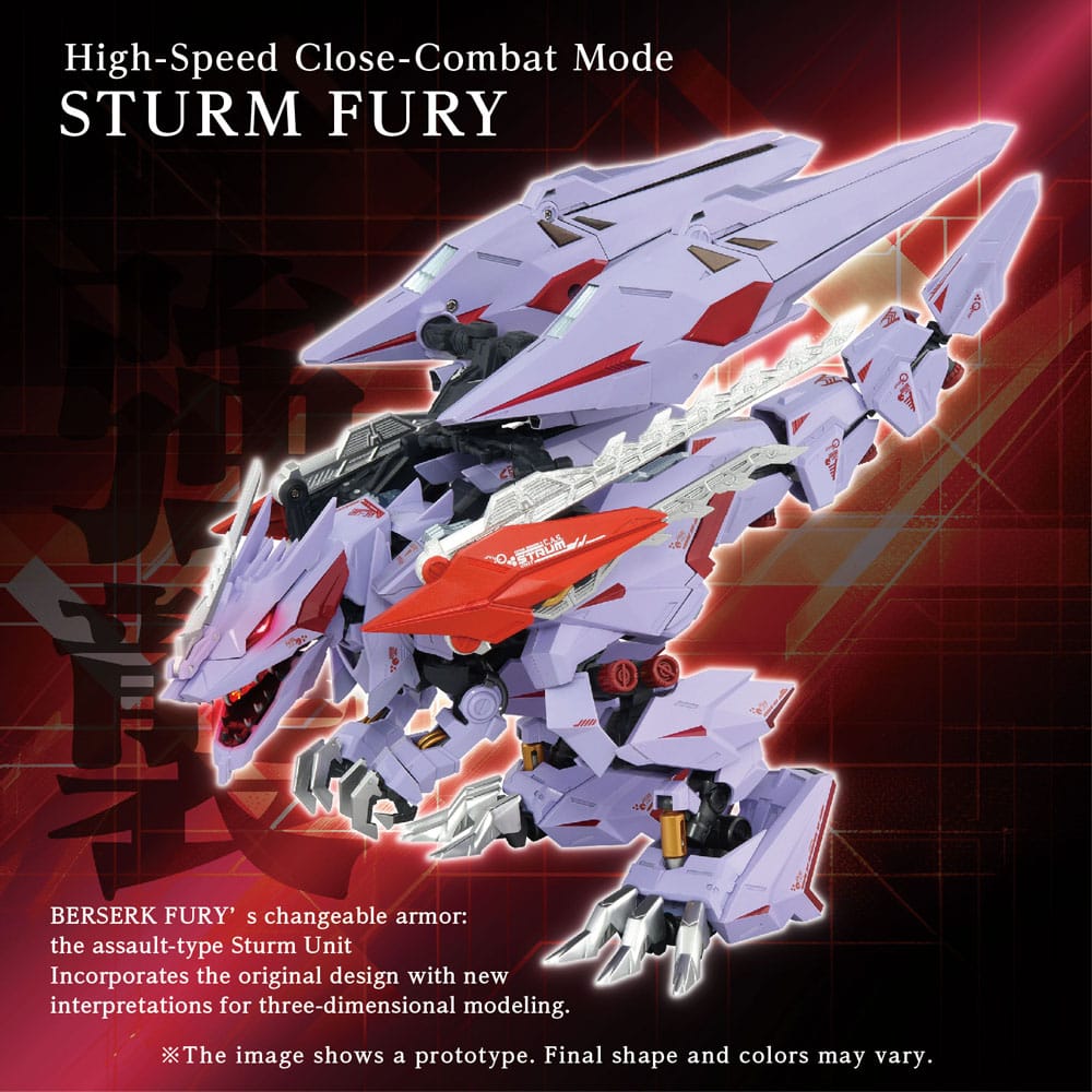 Zoids Accesorios AM-Z01CP Berserk Fury Sturm & Jagd Unit