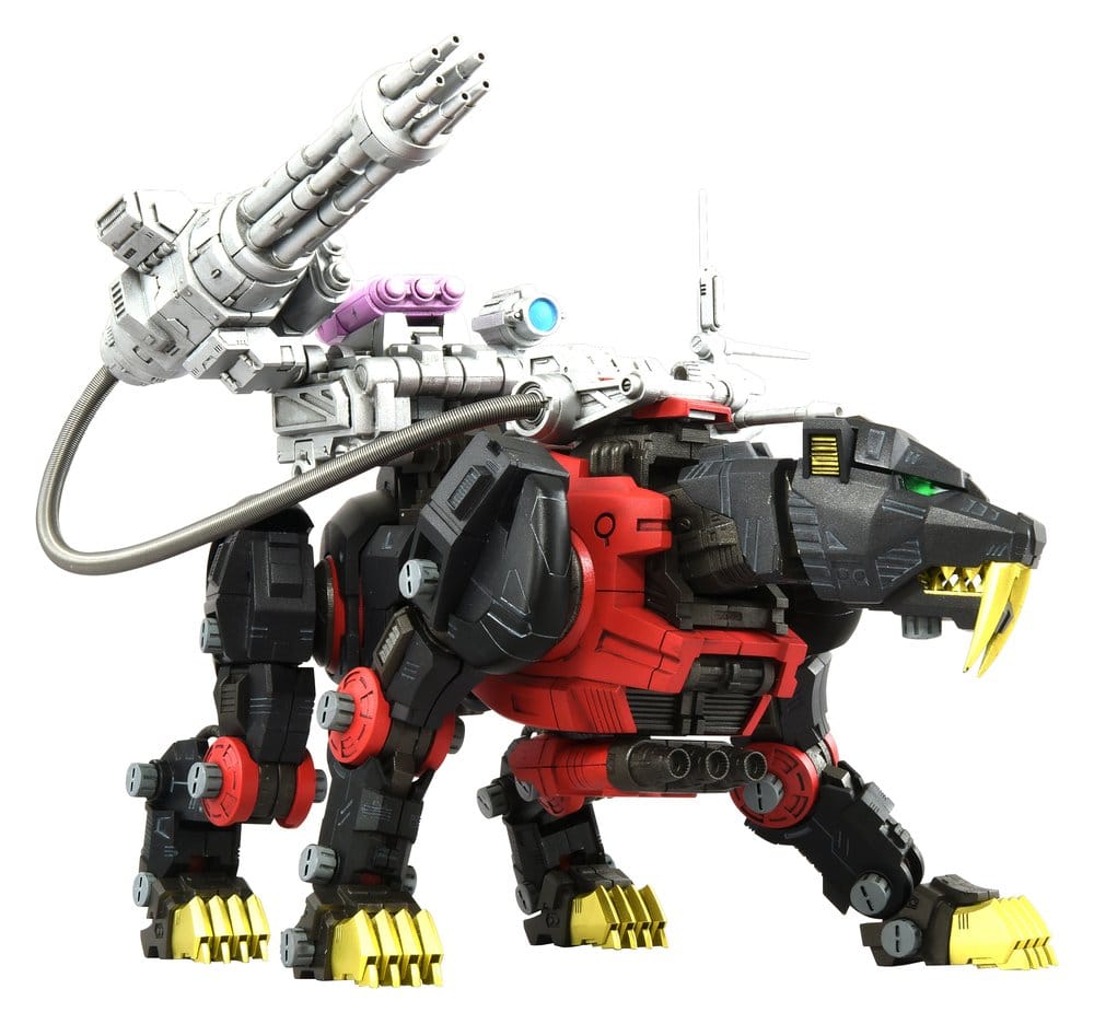 Zoids Maqueta Plastic Model Kit 1/100 RMZ-006 Saber Tiger Schwarz Special 19 cm Frikytopia