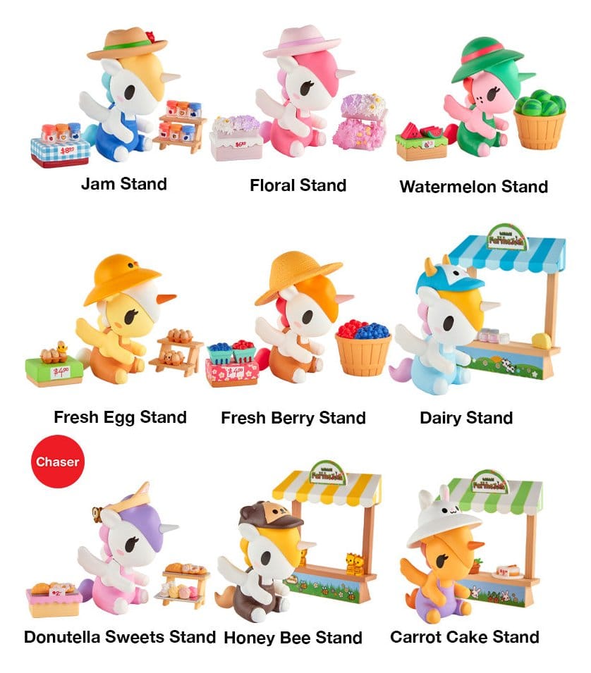 Unicorno Figuras Blind Box Surtido Farmers Market 7 cm (8)