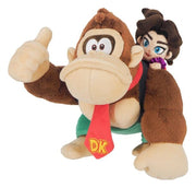 Donkey Kong Bananza Peluche Donkey Kong & Pauline 23 cm