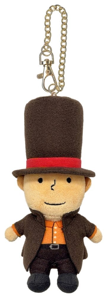 El profesor Layton y el Nuevo Mundo a vapor Llavero de Peluche Metálico 16 cm Frikytopia