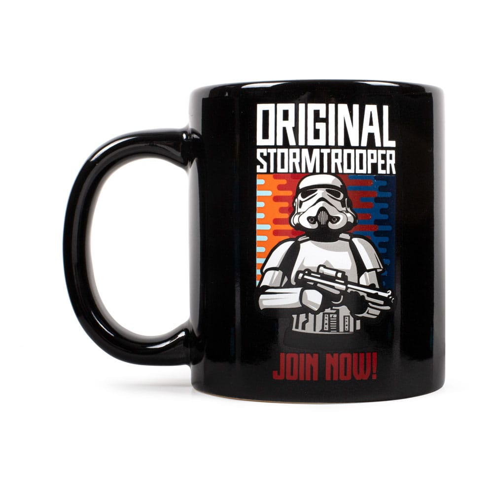 Original Stormtrooper Taza Join Now Black Frikytopia