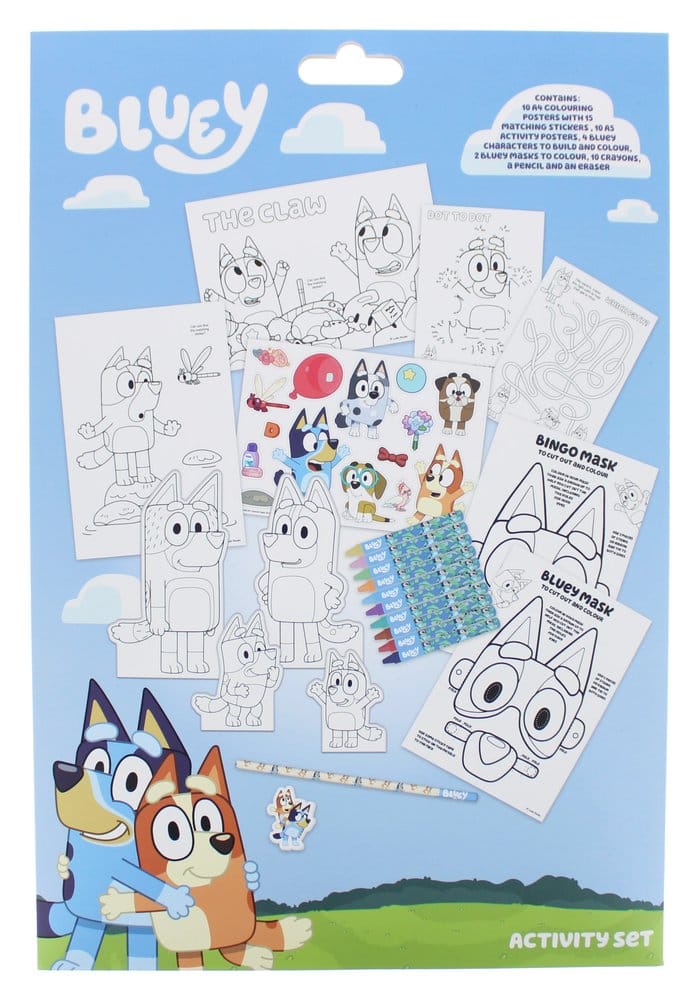 Bluey Set de actividades y diversión Frikytopia
