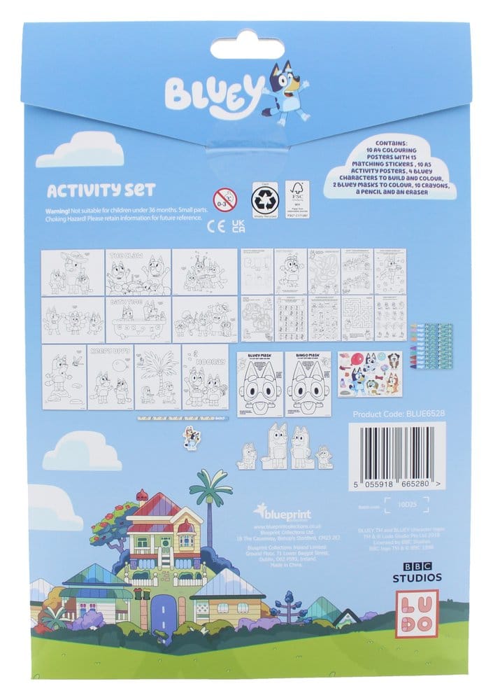 Bluey Set de actividades y diversión