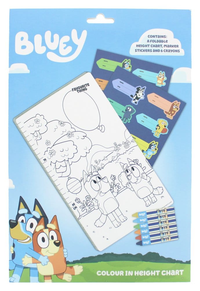 Bluey Tabla de crecimiento