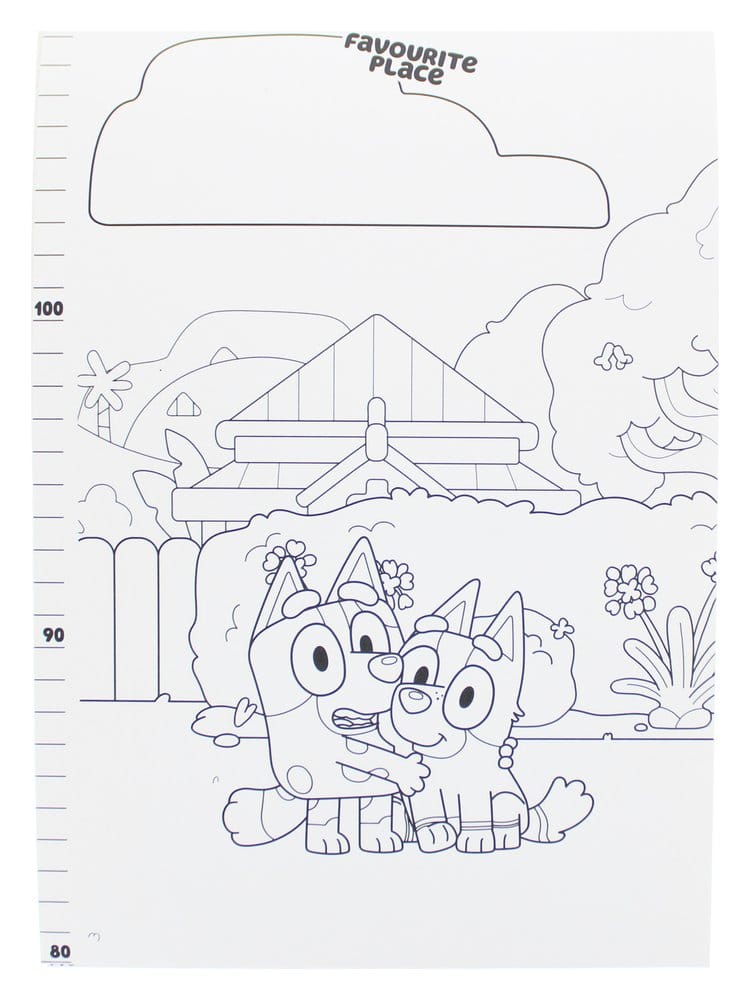 Bluey Tabla de crecimiento