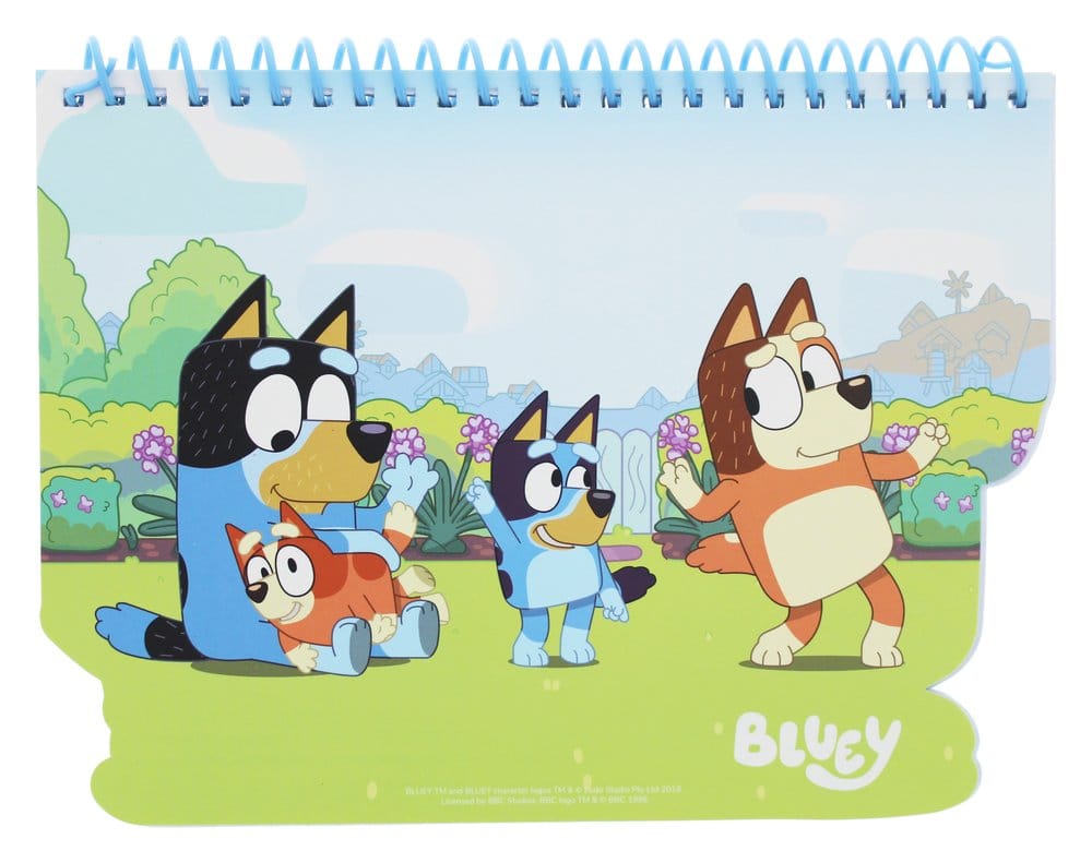 Bluey Set de Colorear de Viaje