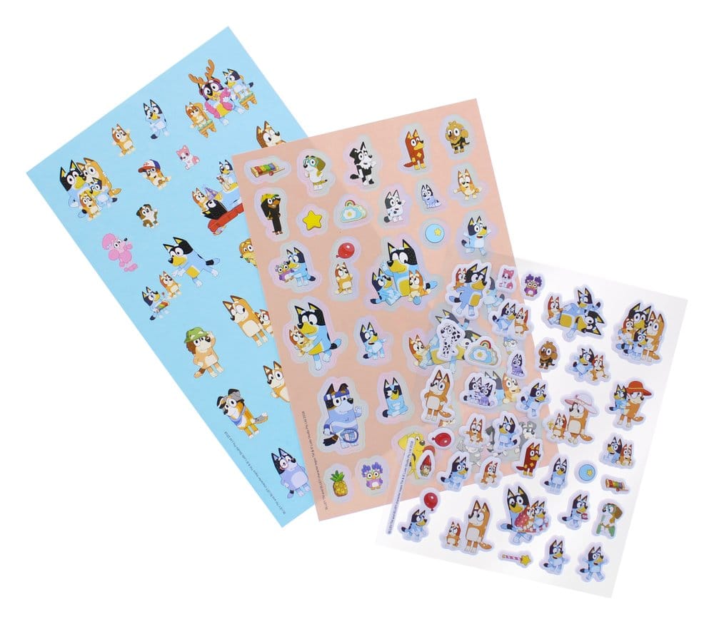 Bluey Set de Pegatinas Frikytopia