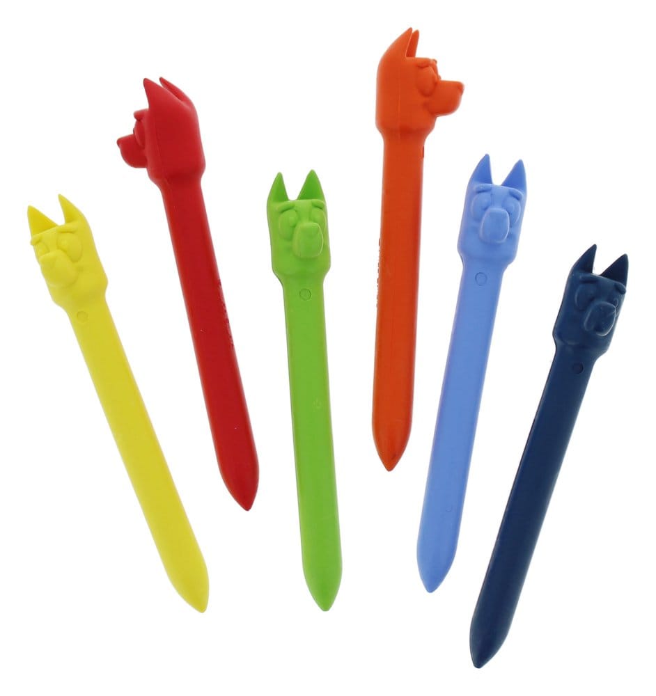 Bluey Ceras de Colores Pack de 6