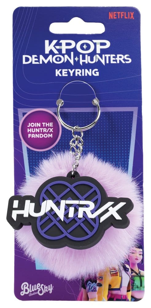 KPop Demon Hunters Llavero Pompón Huntr/x