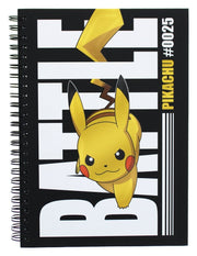 Pokémon Libreta A5 Battle Pikachu