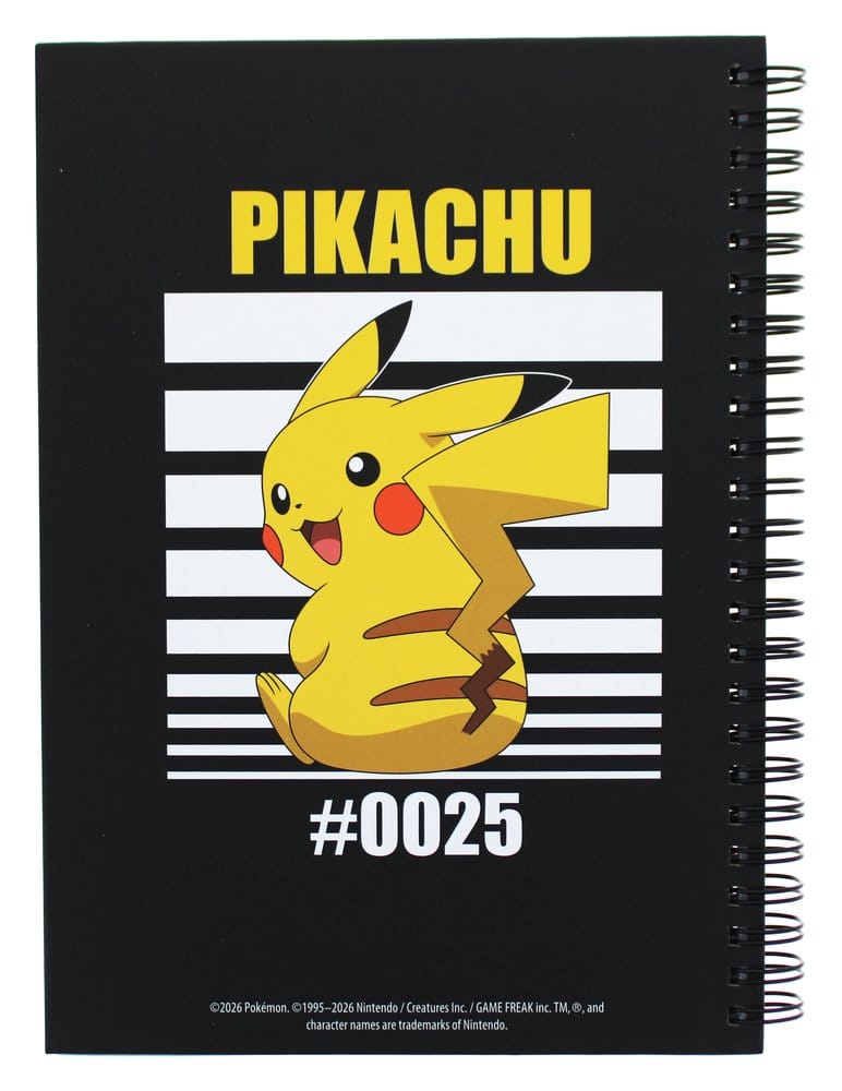 Pokémon Libreta A5 Battle Pikachu