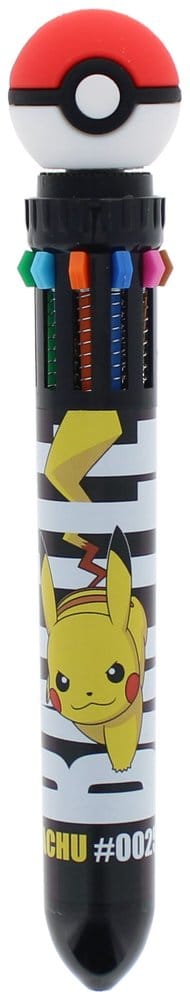 Pokémon Bolígrafo Multicolor Spinny Pokéball