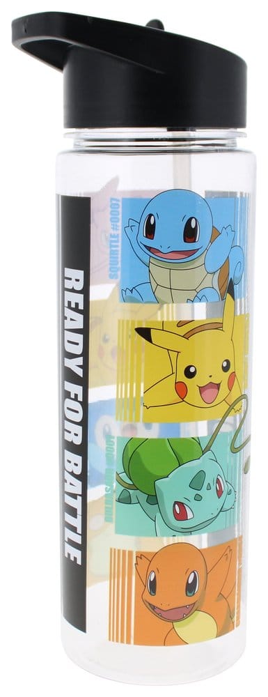 Pokémon Botella de Agua Flip Top Ready for Battle