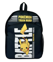 Pokémon Mochila Pokémon Train Hard Negro